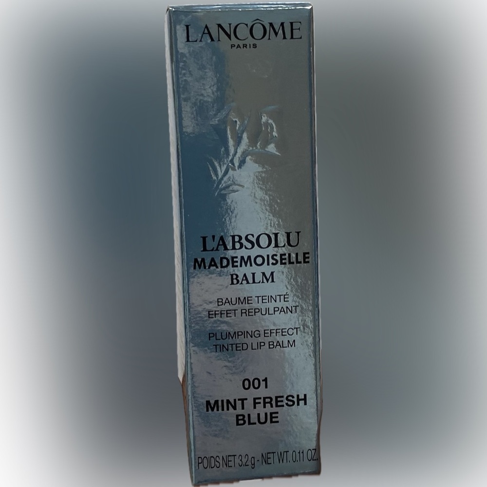 Lancome Mint Fresh Blue Lip Balm NWT - Picture 4 of 5